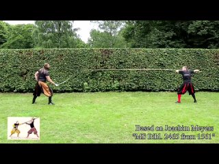 how to work against spades. fencing lessons.