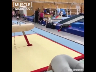 the most difficult gymnast training