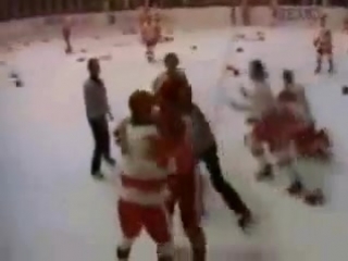 the legendary fight on the ice of the ussr - canada
